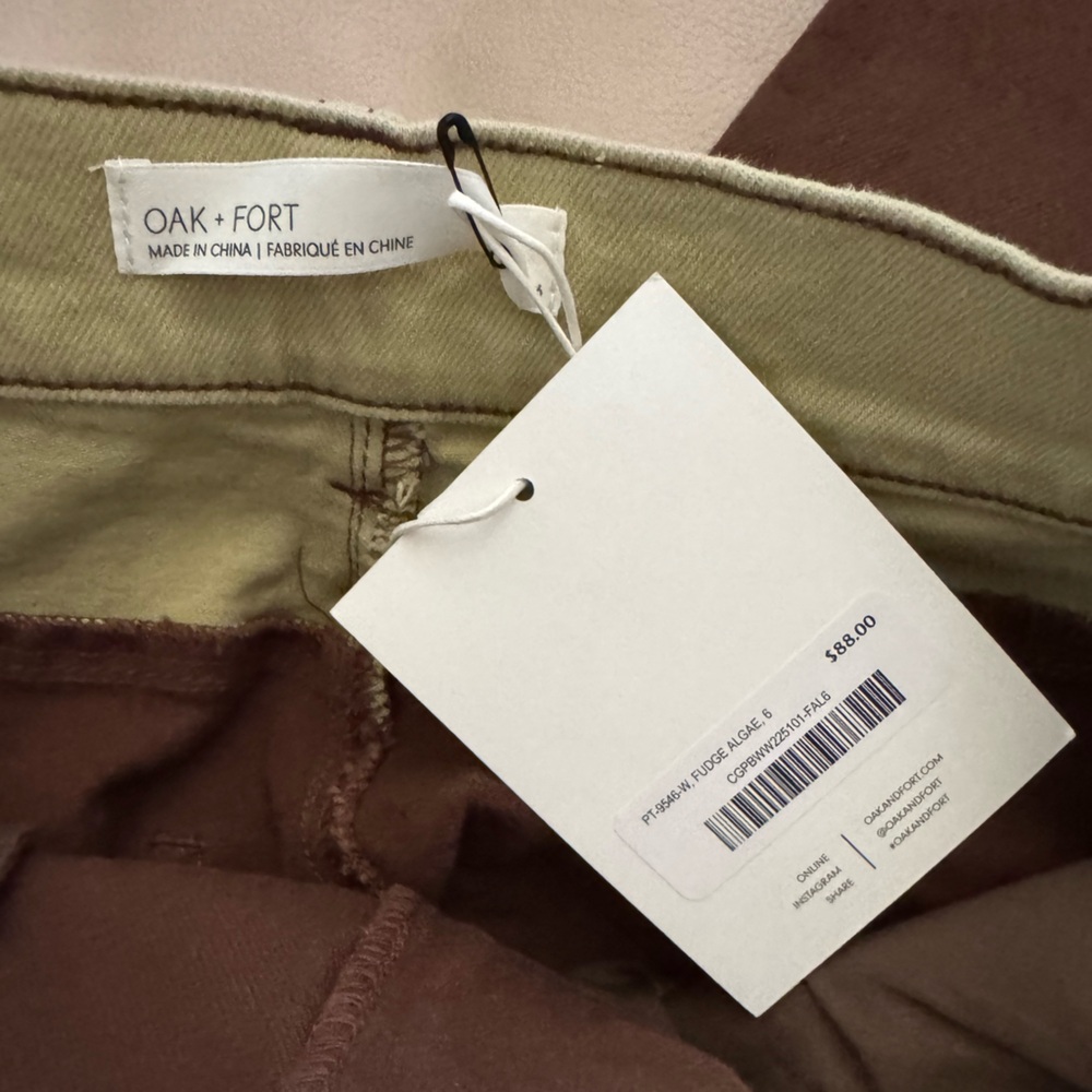 Oak + Fort Fudge Algae 5 Pocket Jeans - Picture 7 of 9
